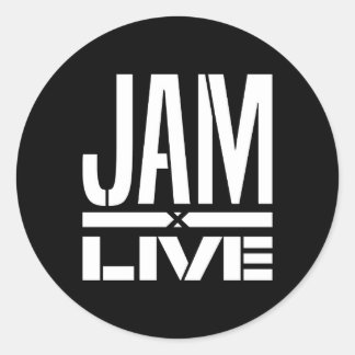 Jam Logo Sticker - Black