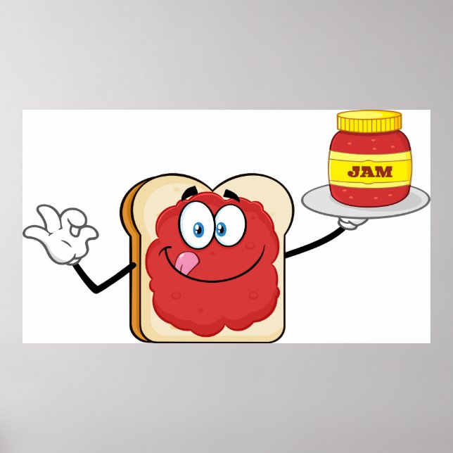 Jam On Toast Poster (Front)