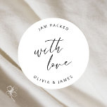 Jam Packed With Love Stickers<br><div class="desc">Jam Packed With Love Stickers</div>