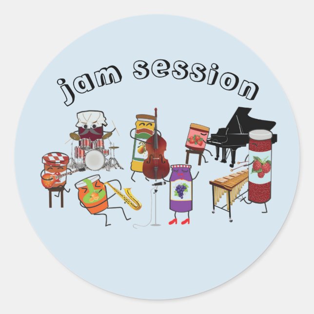 Jam Session Stickers (Front)