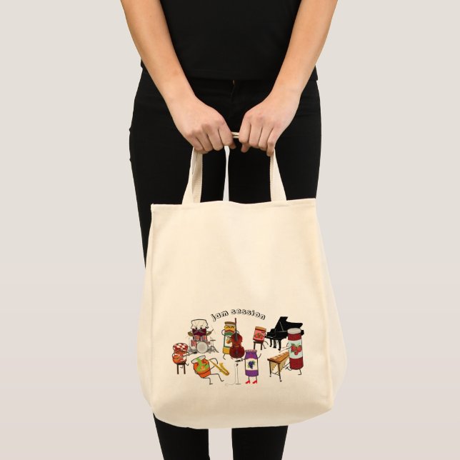 Jam Session Tote Bag (Front (Product))