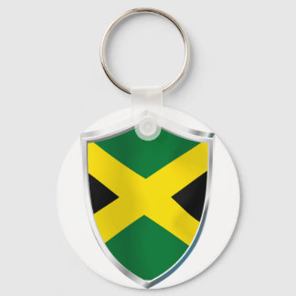 Jamacia Shield Key Ring
