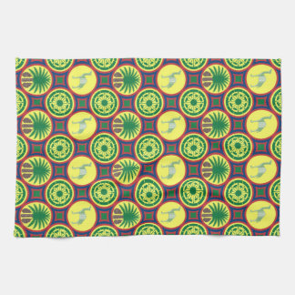 Jamahiri ® Libya | Africa Pattern Tea Towel