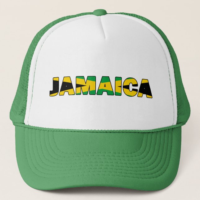 Jamaica 005 trucker hat (Front)