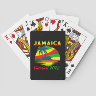 Jamaica 2022 Cruise Vacation Group Matching Playing Cards