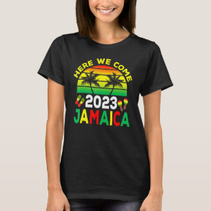 Jamaica 2023 Here We Come Matching Family Dream Va T-Shirt