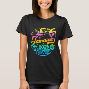 Jamaica 2026 Family Vacation Beach Matching Group  T-Shirt