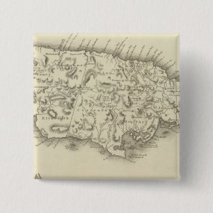 Jamaica 3 15 cm square badge