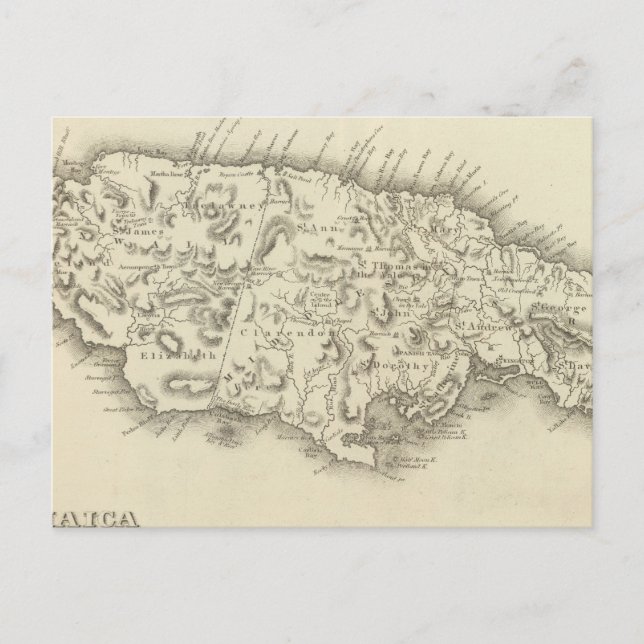 Jamaica 3 postcard (Front)