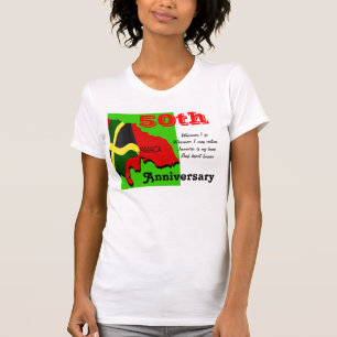 Jamaica 50th anniversary t-shirts