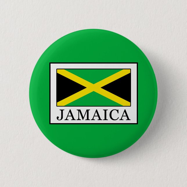 Jamaica 6 Cm Round Badge (Front)