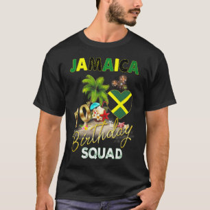 Jamaica 70th Birthday Crew 70 Year Old Girls Trip  T-Shirt