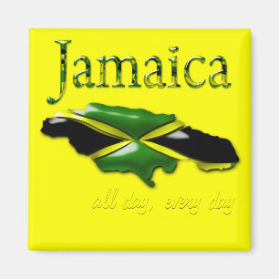 Jamaica All Day, Every day Magnet