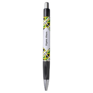 Jamaica and Jamaican Flag Tiled Personalised 
