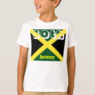 Jamaica anniversary kids t-shirts