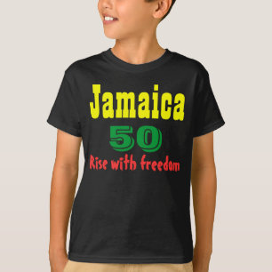 jamaica anniversary kids t-shirts