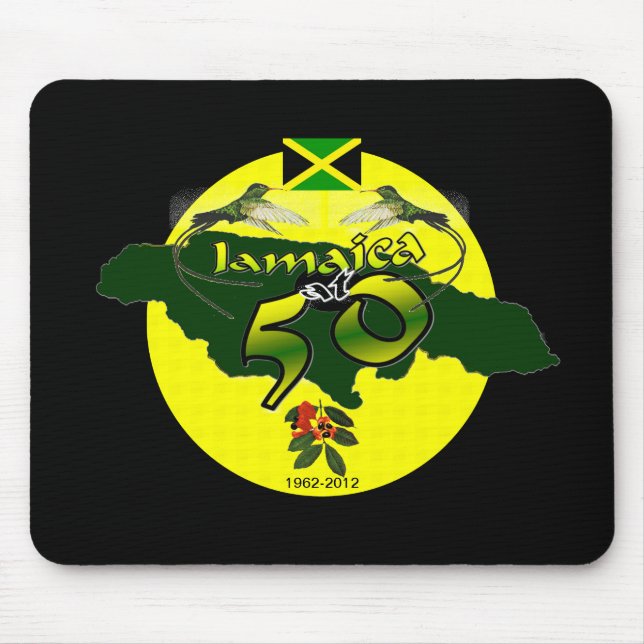 Jamaica at Fifty Mouse Pad (Front)
