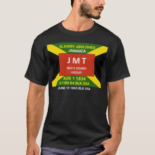 JAMAICA AUG 1 1834. FREE Basic Dark T-Shirt