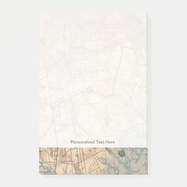 Jamaica Bay and Brooklyn Post-it Notes (Front)