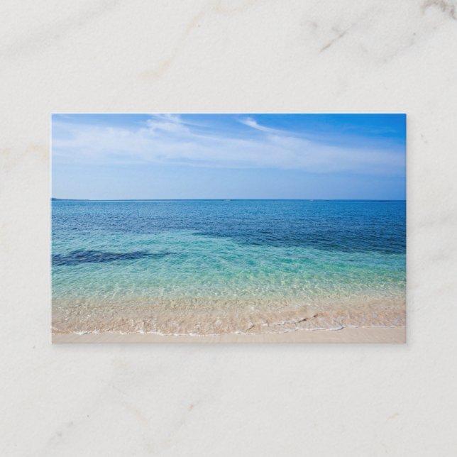 Jamaica Beach Business Card (Front)