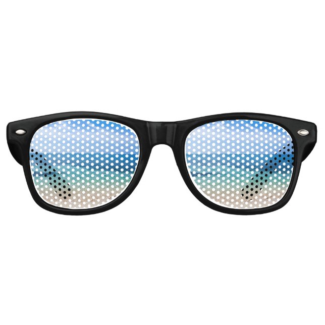 Jamaica Beach Retro Sunglasses (Front)