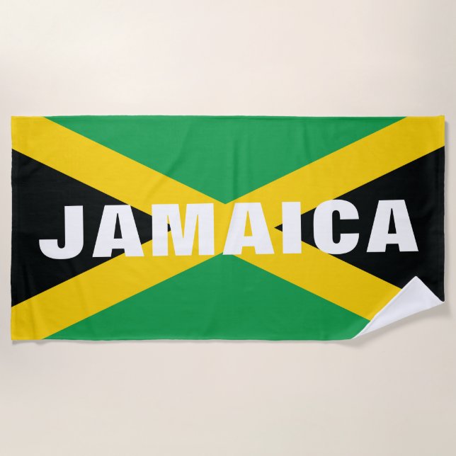Jamaica Beach Towel (Front)
