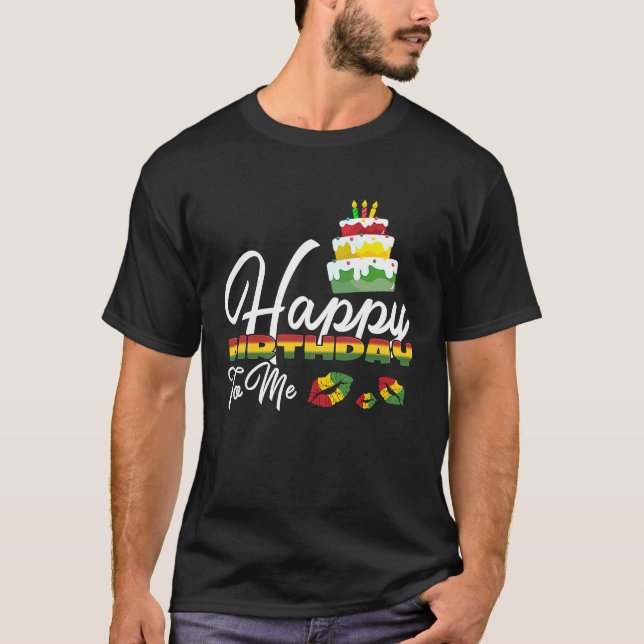 Jamaica Birthday Cake Happy Birthday to Me  1 T-Shirt (Front)