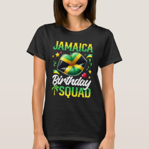 Jamaica Birthday Squad Girls Bachelor Party Jamaic T-Shirt