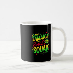 Jamaica Birthday Squad Girls Trip 2025 Women Vacat Coffee Mug