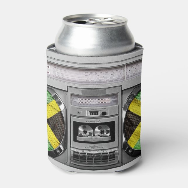 Jamaica boombox can cooler (Can Front)