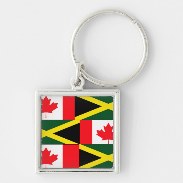 Jamaica-canadian key chains (Front)