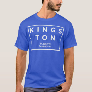 Jamaica Capital Coordinates  Kingston Premium  T-Shirt
