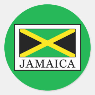 Jamaica Classic Round Sticker
