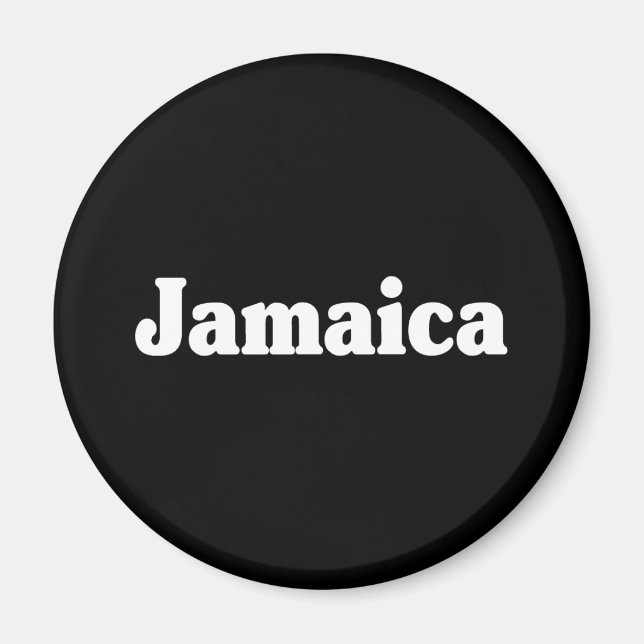 Jamaica Classic Style Magnet (Front)