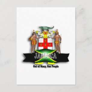 Jamaica Coat of Arms Postcard