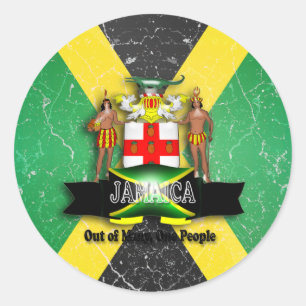 Jamaica Coat of Arms Sticker