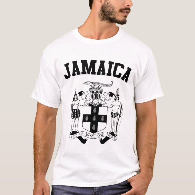 Jamaica Coat of Arms T-Shirt (Front)