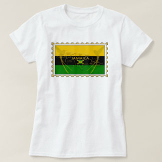 Jamaica Colours Humming Birds Stamp T-Shirt