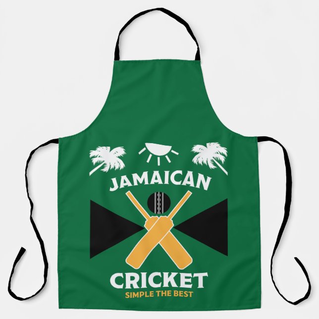 Jamaica Cricket Apron (Front)