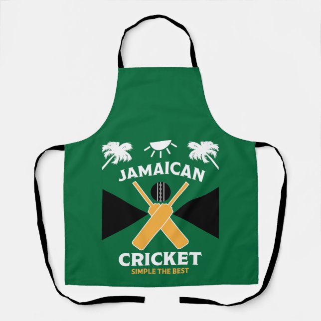 Jamaica Cricket Apron (Front)