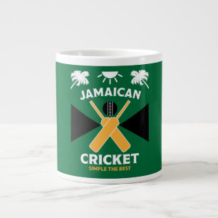 Jamaica Cricket Large Coffee Mug