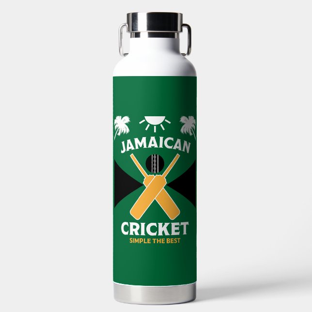 Jamaica Cricket Water Bottle (Front)