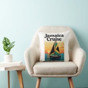 Jamaica Cruise Caribbean Dream Cushion