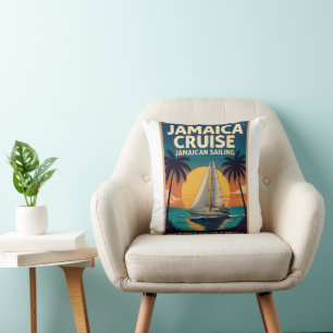 Jamaica Cruise Caribbean Dream Cushion