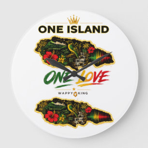 Jamaica design clock