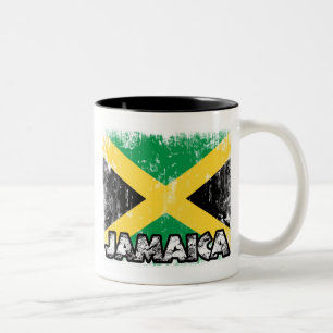 Jamaica - Distressed Flag Mug