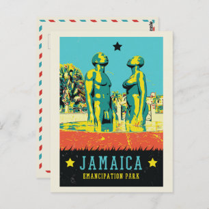 Jamaica, Emancipation Park, Caribbean Postcard