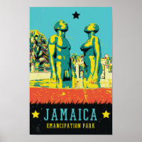 Jamaica, Emancipation Park, Caribbean Postcard