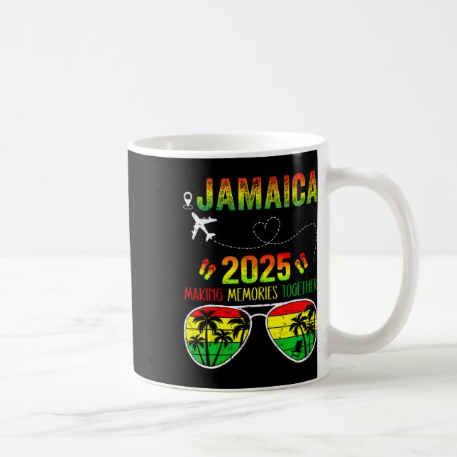 Jamaica Family Reunion 2025 Making Memories Vacati Coffee Mug (Right)