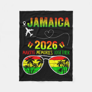 Jamaica Family Reunion 2026 Making Memories Fleece Blanket